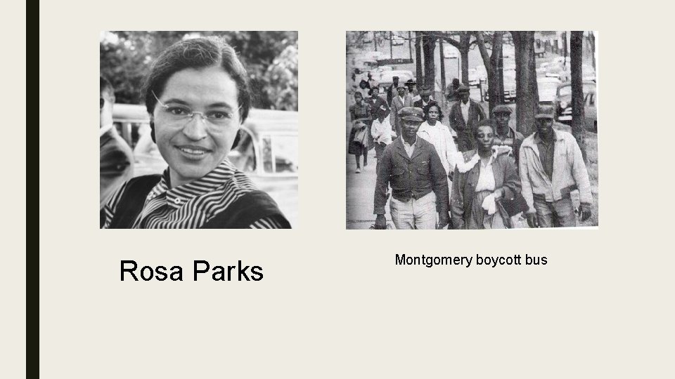 Rosa Parks Montgomery boycott bus 