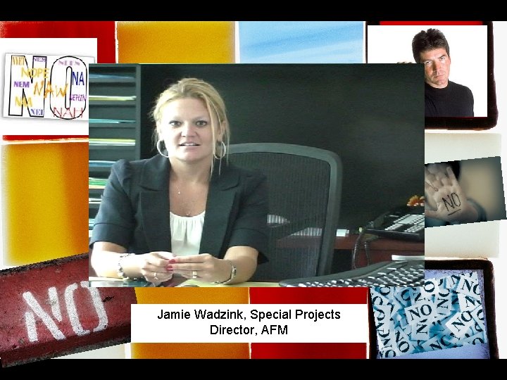 make an offer Jamie Wadzink, Special Projects Director, AFM make an offer Jamie Wadzink, Special Projects Director, AFM