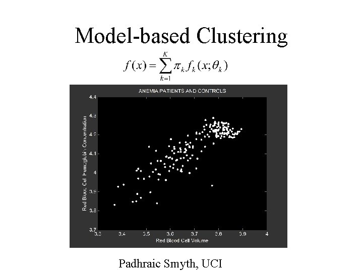 Model-based Clustering Padhraic Smyth, UCI 