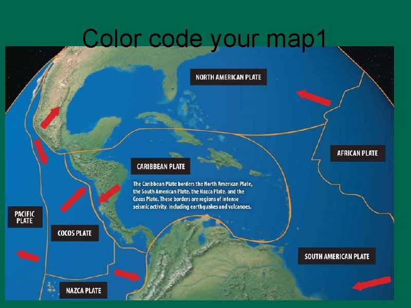 Color code your map 1 