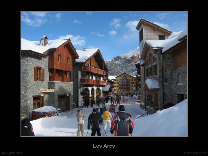 Les Arcs IMG_4500. JPG 2009 -01 -20 12: 07 