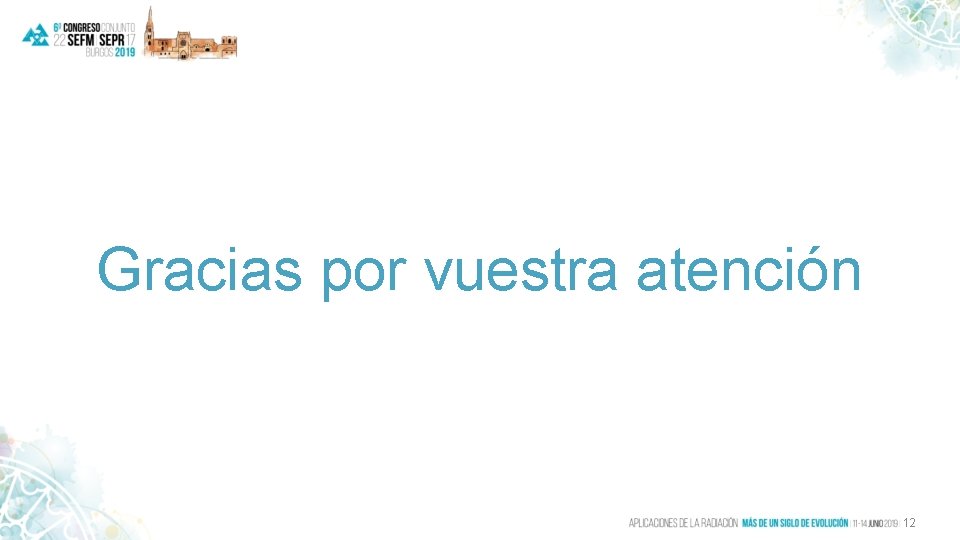 Gracias por vuestra atención 12 