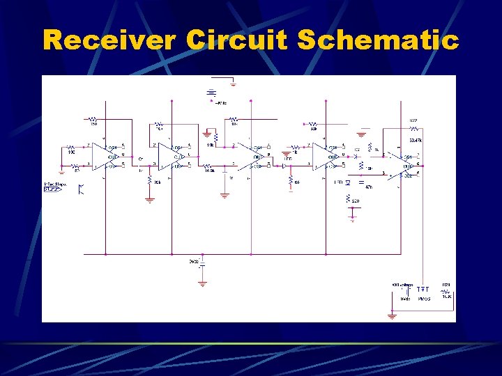 Receiver Circuit Schematic 