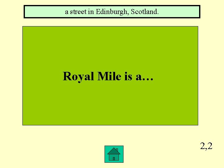 a street in Edinburgh, Scotland. Royal Mile is a… 2, 2 