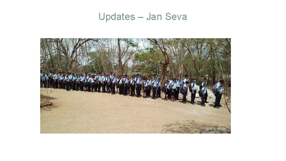 Updates – Jan Seva 