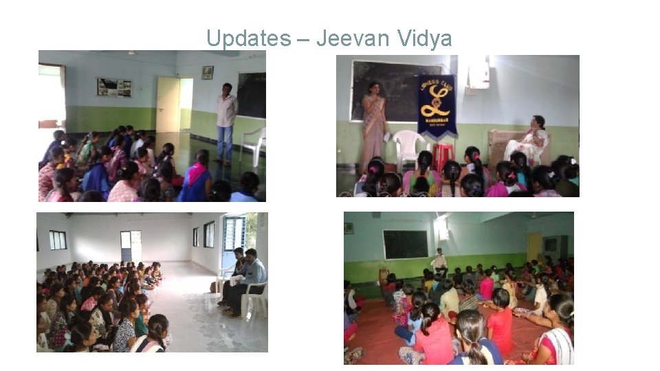 Updates – Jeevan Vidya 