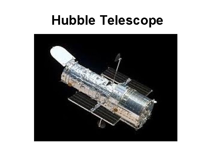 Hubble Telescope 