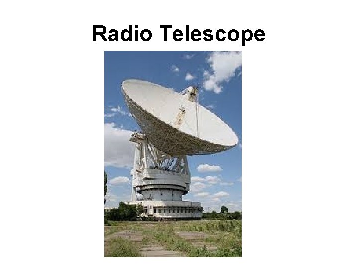 Radio Telescope 