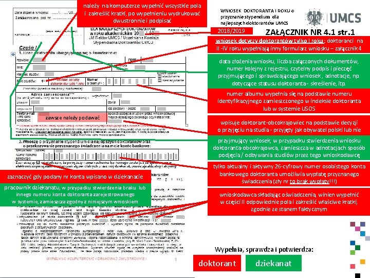 należy na komputerze wypełnić wszystkie pola i zakreślić kratki, po wypełnieniu wydrukować dwustronnie i należy na komputerze wypełnić wszystkie pola i zakreślić kratki, po wypełnieniu wydrukować dwustronnie i