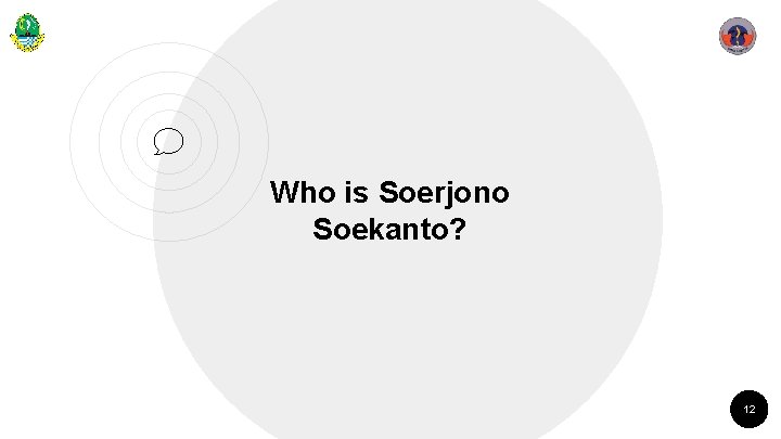 Who is Soerjono Soekanto? 12 