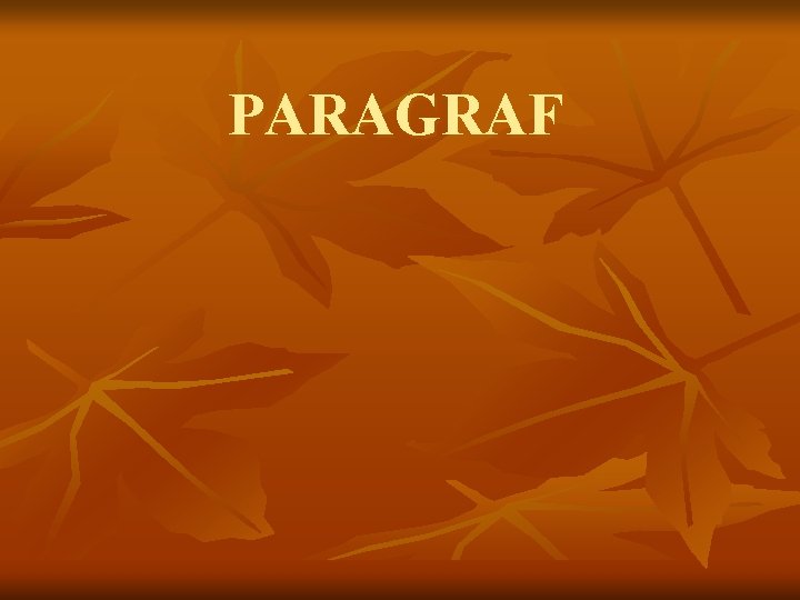 PARAGRAF 