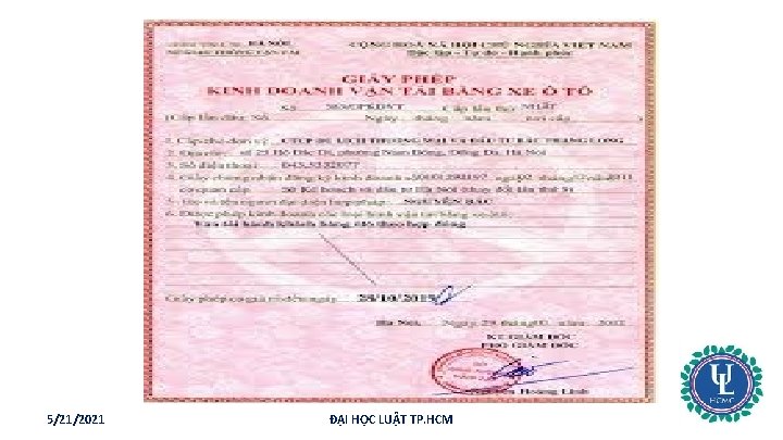 5/21/2021 ĐẠI HỌC LUẬT TP. HCM 