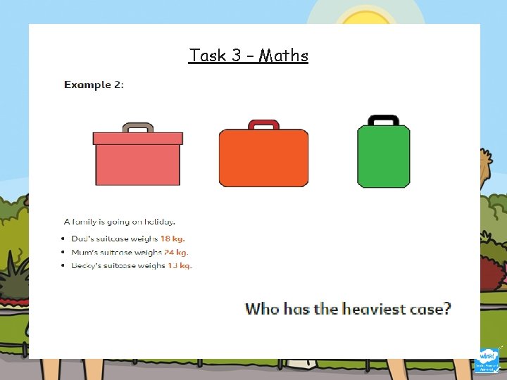 Task 3 – Maths 