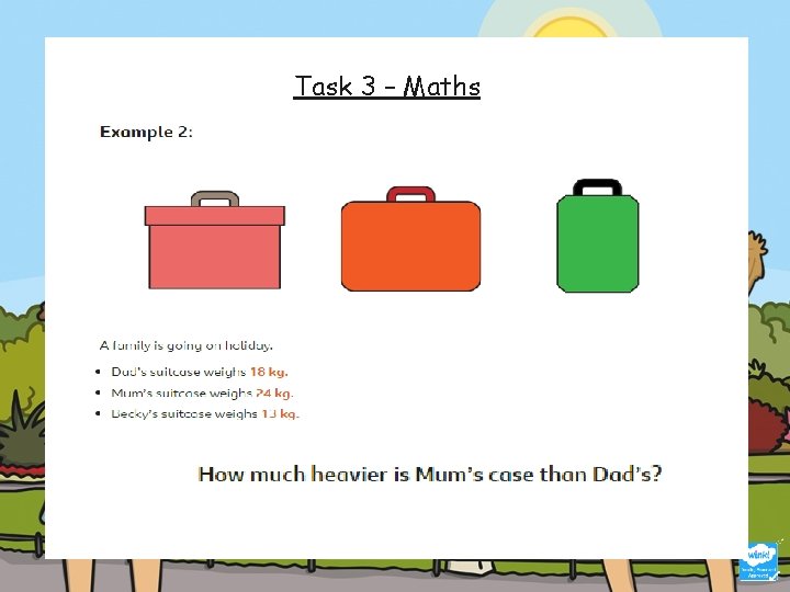 Task 3 – Maths 