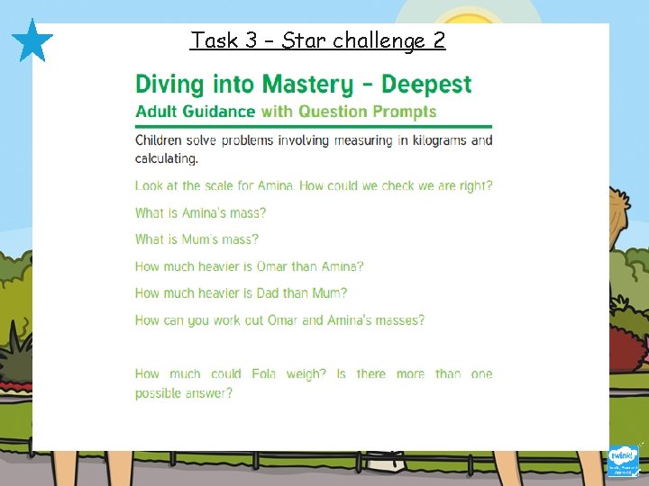 Task 3 – Star challenge 2 