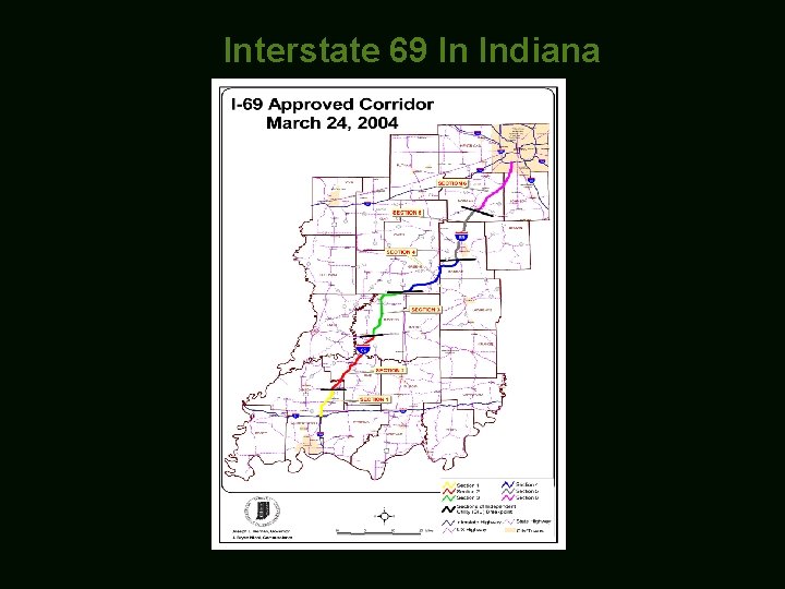 Interstate 69 In Indiana 