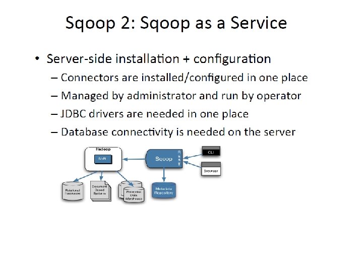 SQOOP Introduction In traditional application management system the