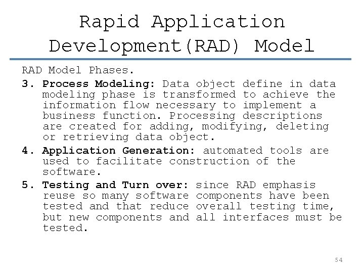 Software Engineering Chapter 2 Software Development Life Cycle