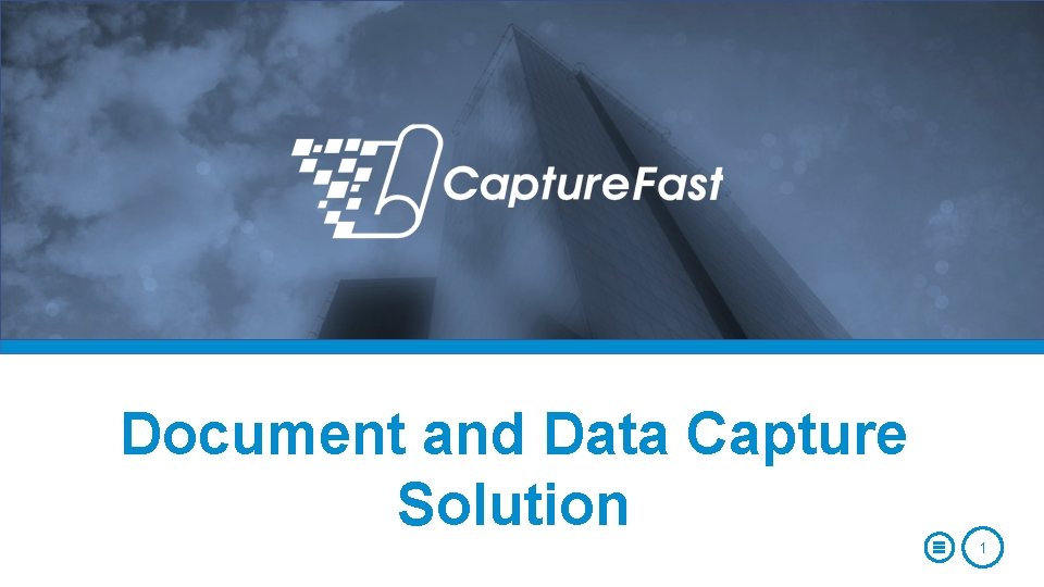 Document and Data Capture Solution 1 