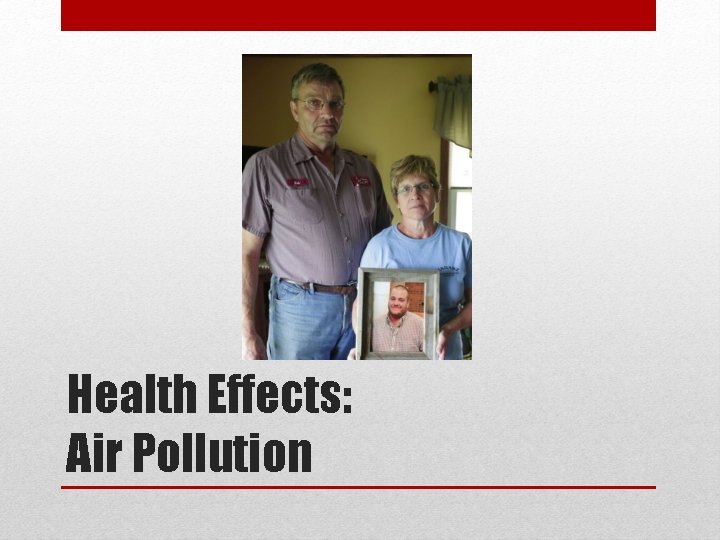 Health Effects: Air Pollution 