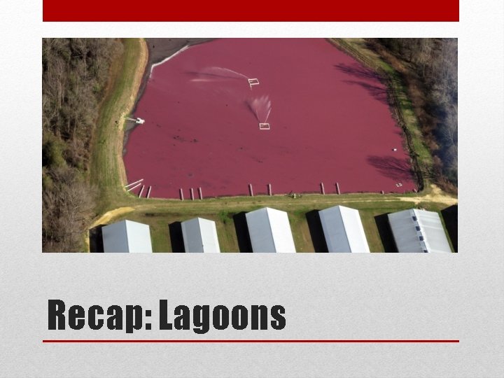 Recap: Lagoons 