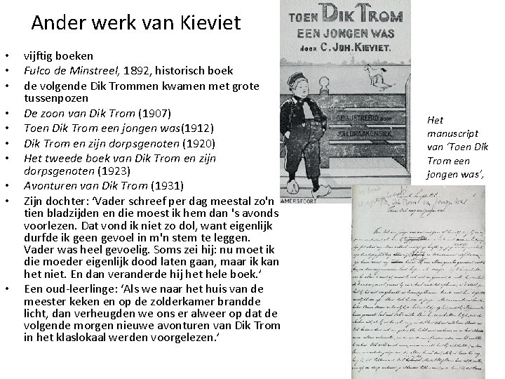 Ander werk van Kieviet • • • vijftig boeken Fulco de Minstreel, 1892, historisch