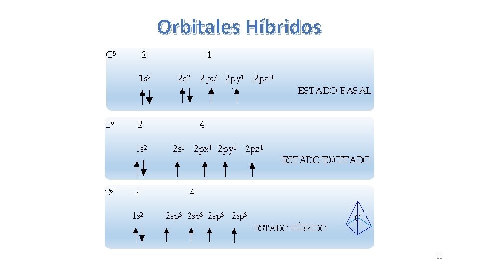 Orbitales Híbridos 11 