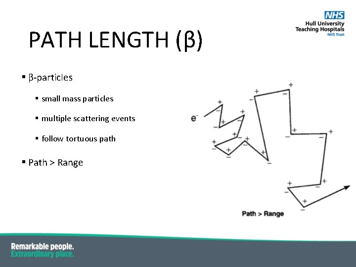 PATH LENGTH (β) § β-particles § small mass particles § multiple scattering events §
