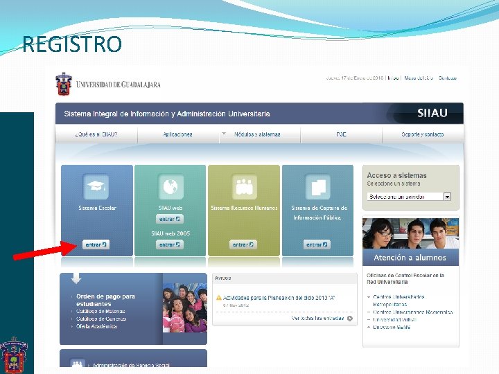 REGISTRO REGISTRO