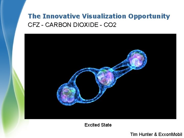 The Innovative Visualization Opportunity CFZ - CARBON DIOXIDE - CO 2 Excited State Tim