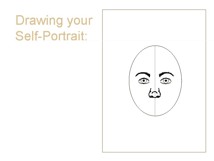 Drawing your Self-Portrait: • Mouth No-No’s Drawing your Self-Portrait: • Mouth No-No’s