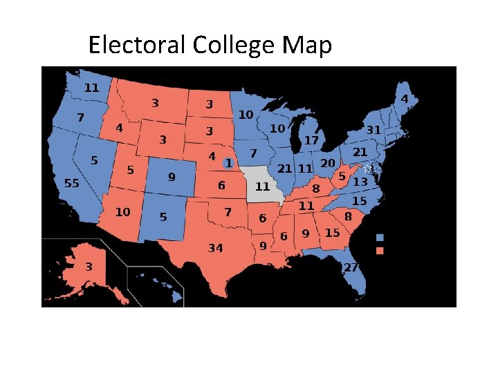 Electoral College Map 