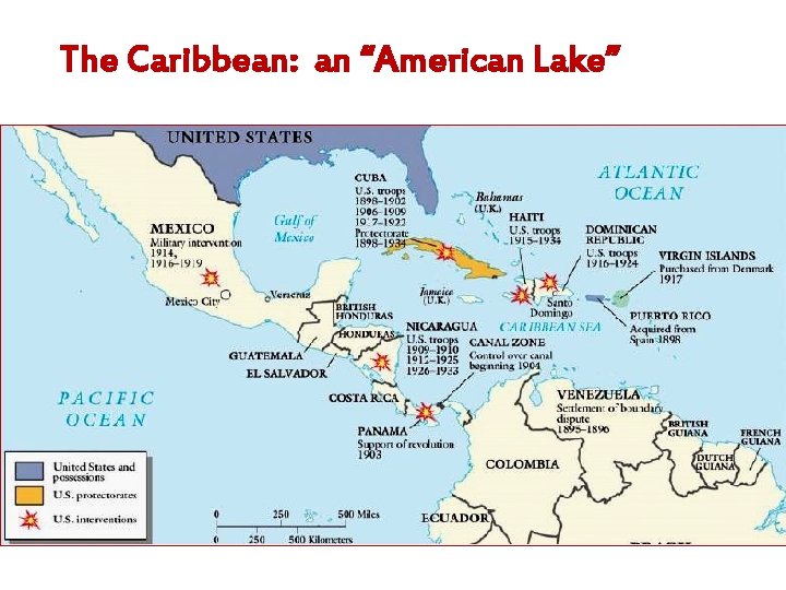 The Caribbean: an “American Lake” 