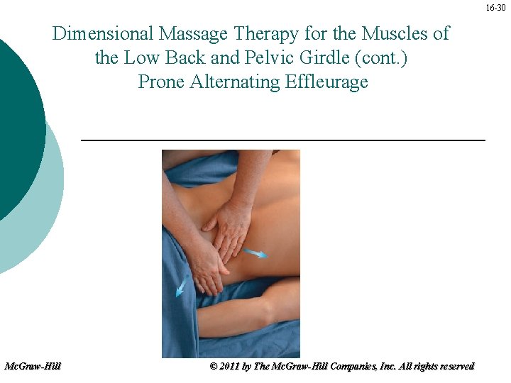 16 -30 Dimensional Massage Therapy for the Muscles of the Low Back and Pelvic