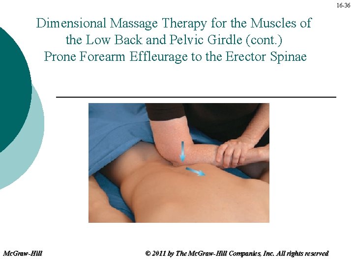 16 -36 Dimensional Massage Therapy for the Muscles of the Low Back and Pelvic