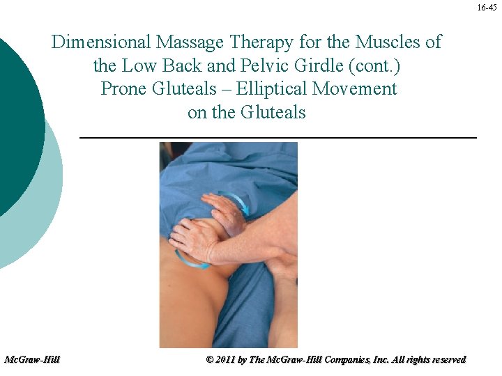 16 -45 Dimensional Massage Therapy for the Muscles of the Low Back and Pelvic