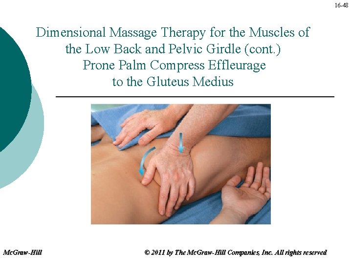 16 -48 Dimensional Massage Therapy for the Muscles of the Low Back and Pelvic