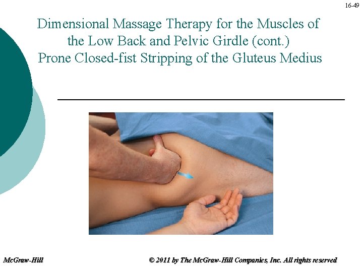 16 -49 Dimensional Massage Therapy for the Muscles of the Low Back and Pelvic