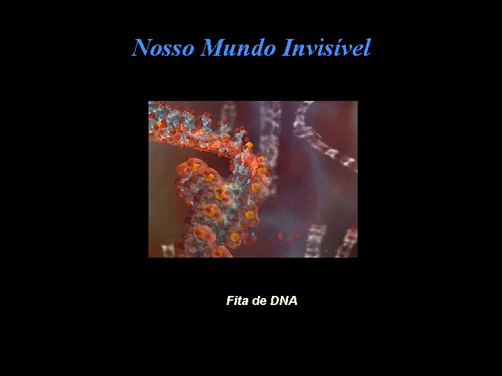 Nosso Mundo Invisível Fita de DNA 