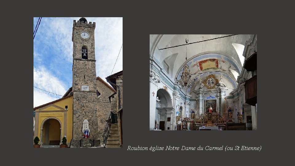 Roubion église Notre Dame du Carmel (ou St Etienne) 