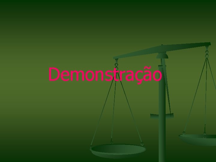 Demonstração 
