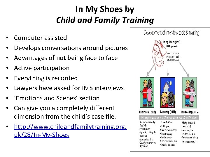 In My Shoes by Child and Family Training Computer assisted Develops conversations around pictures