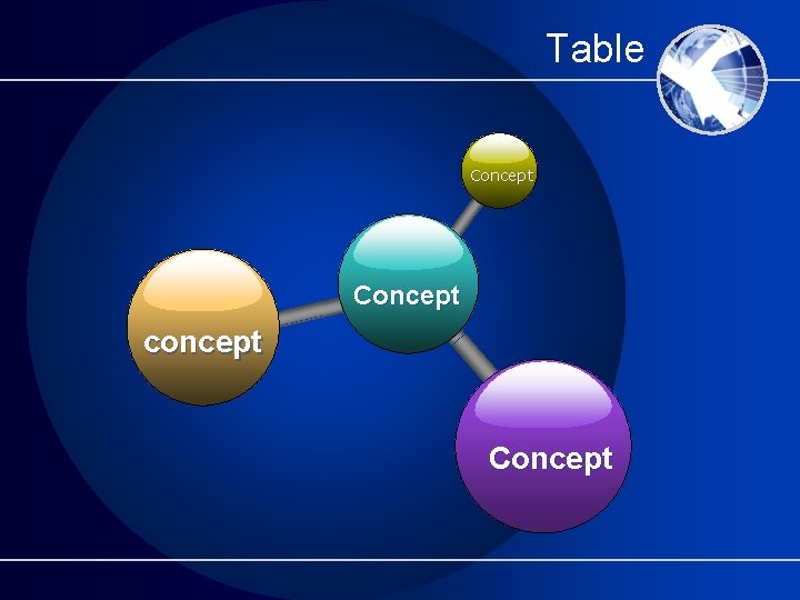 Table Concept concept Concept 