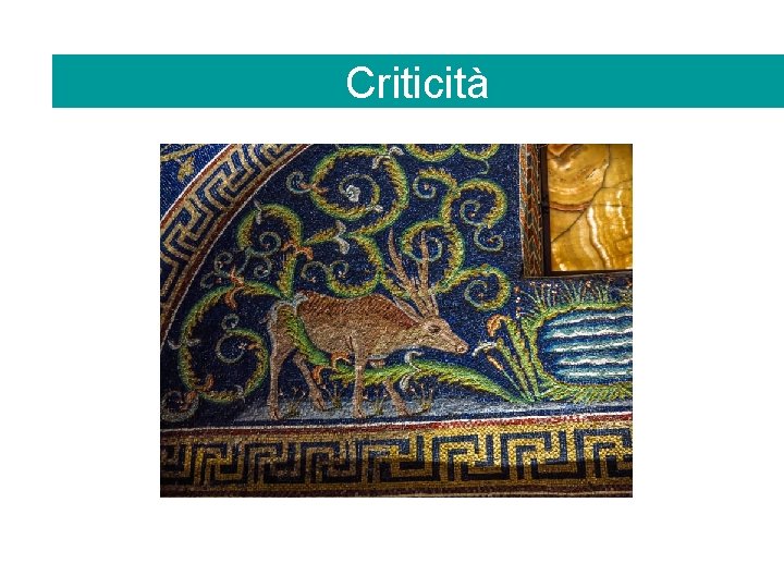 Criticità 
