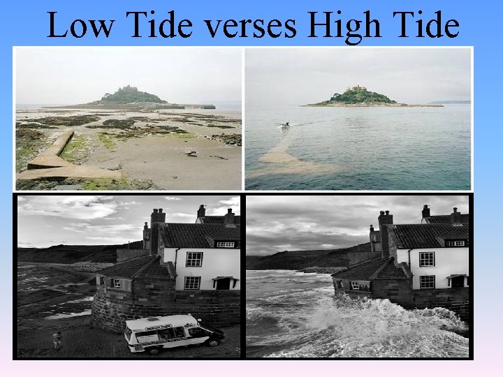 Low Tide verses High Tide 