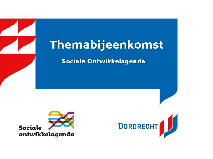 Themabijeenkomst Sociale Ontwikkelagenda 