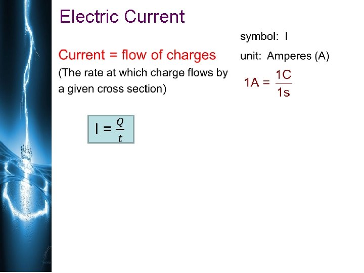 Electric Current 