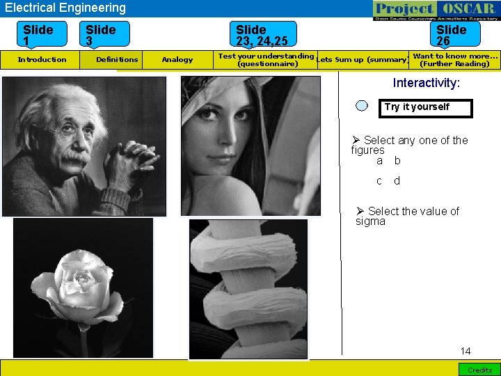 Electrical Engineering Slide 1 Introduction Slide 3 Definitions Slide 23, 24, 25 Analogy Slide