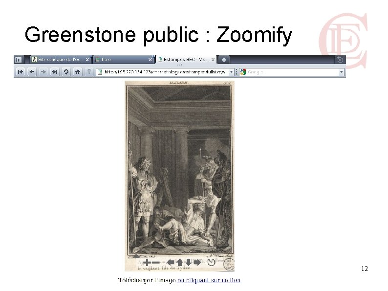 Greenstone public : Zoomify 12 
