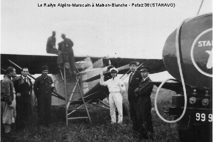 Le Rallye Algéro-Marocain à Maison-Blanche - Potez 36 (STANAVO) 